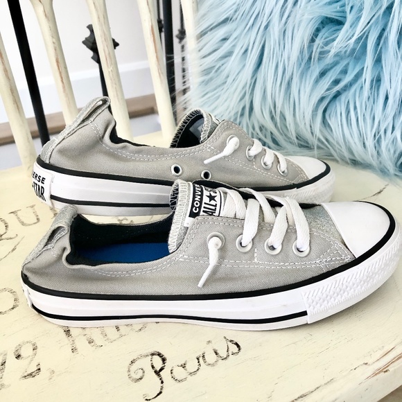 Converse, All Star, Shoreline, Classic, Slip On Sneakers, Womens, Size 6.5, Grey - Picture 3 of 16